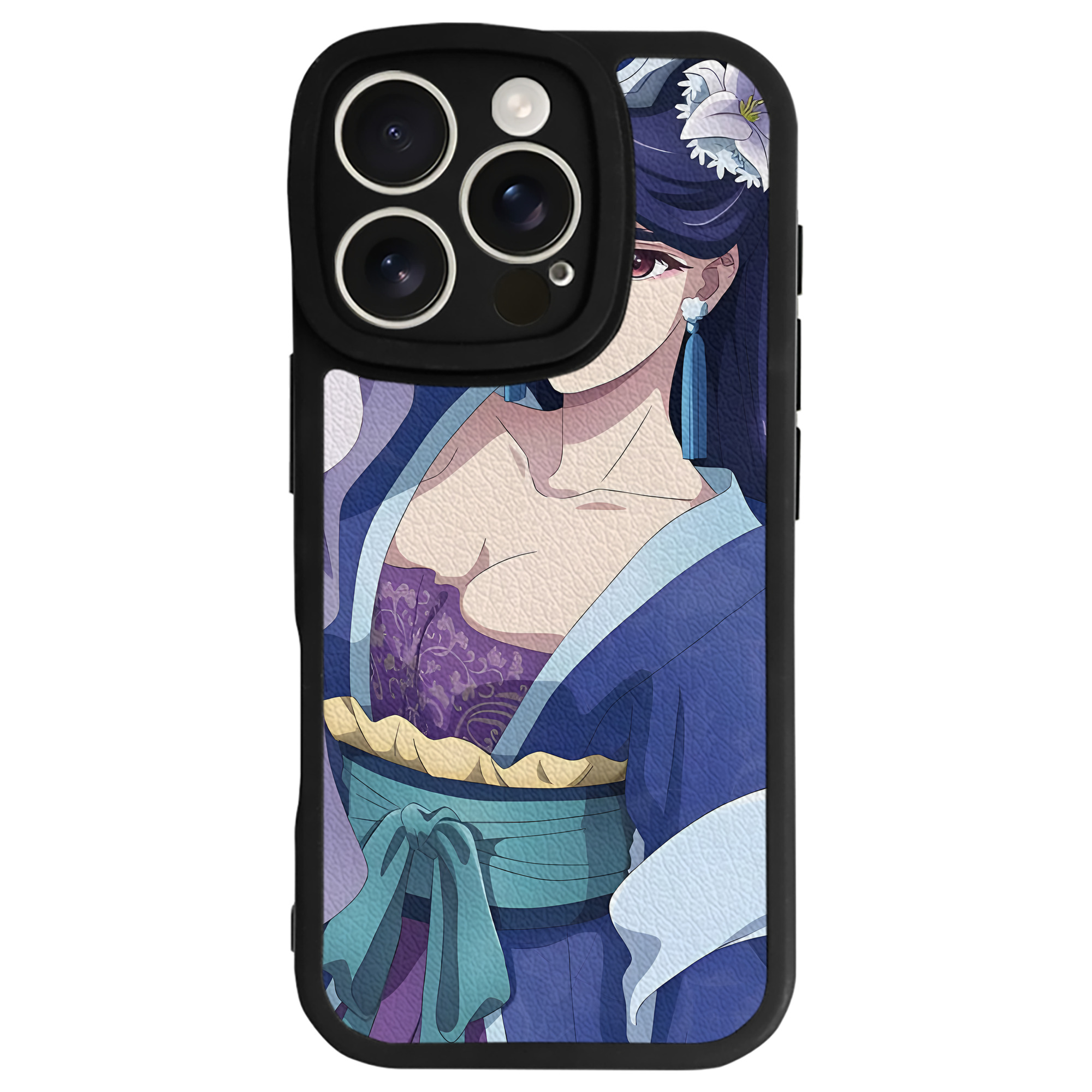 （画像用） 薬屋のひとりごと The Apothecary Diaries 【iPhone 16シリーズ対応】シリコンスマホケース（レザー調） 材質：シリコン